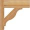 Ekena Millwork Funston Block Rough Sawn Outlooker, Western Red Cedar, 6"W x 16"D x 16"H OUT06X16X16FST05RWR - alternate 3